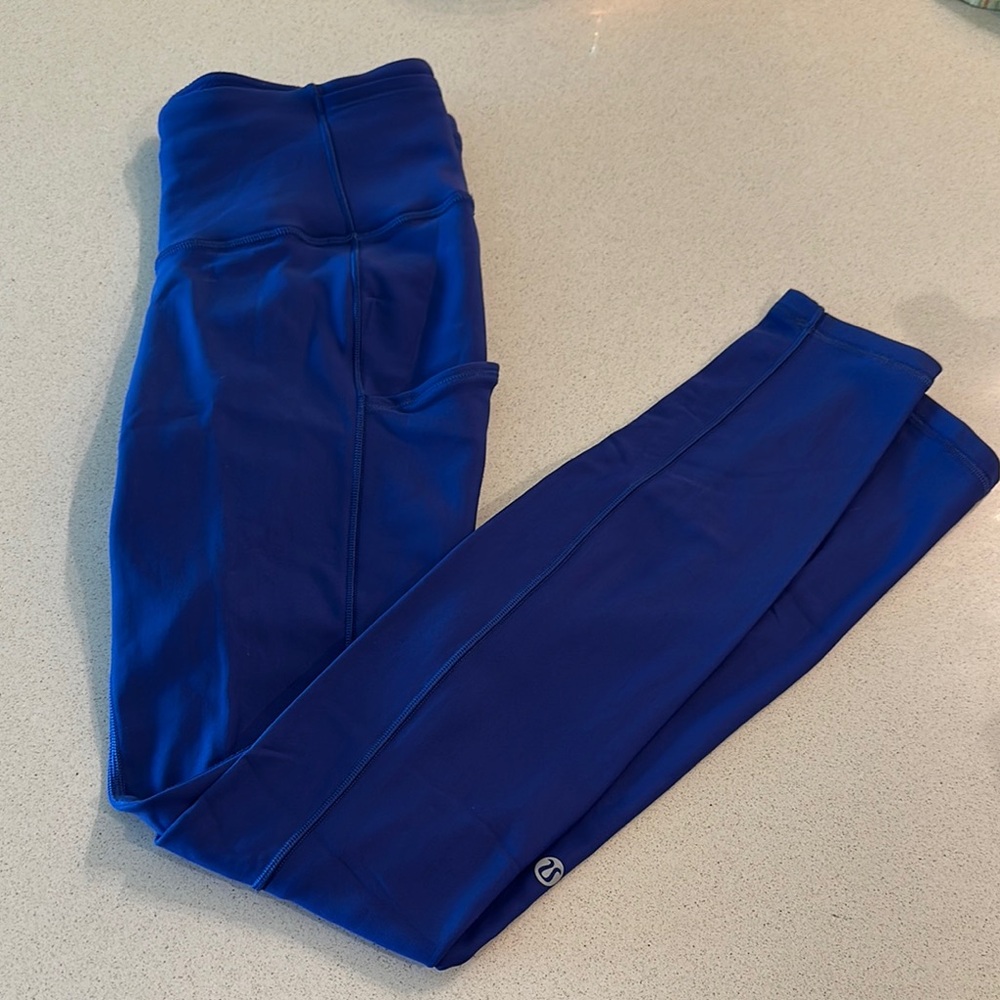 Lululemon Athletica Royal Blue Leggings